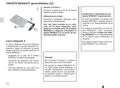 2018-2019 Renault Trafic Owner's Manual | Spanish