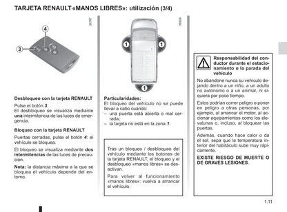 2018-2019 Renault Trafic Owner's Manual | Spanish