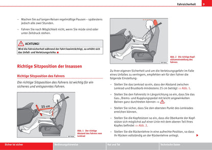 2009-2010 Seat Alhambra Owner's Manual | German