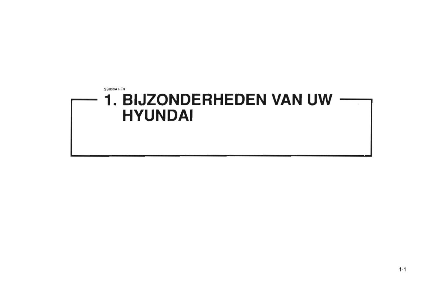 1996-1997 Hyundai Lantra Gebruikershandleiding | Nederlands