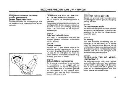 1996-1997 Hyundai Lantra Gebruikershandleiding | Nederlands