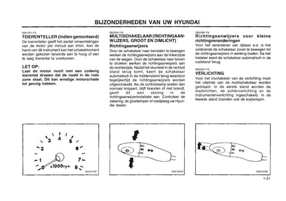 1996-1997 Hyundai Lantra Gebruikershandleiding | Nederlands