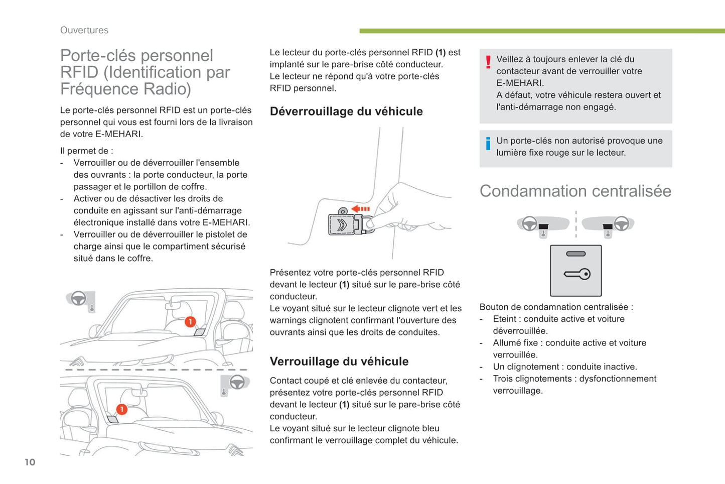 2017-2019 Citroën e-Méhari Owner's Manual | French