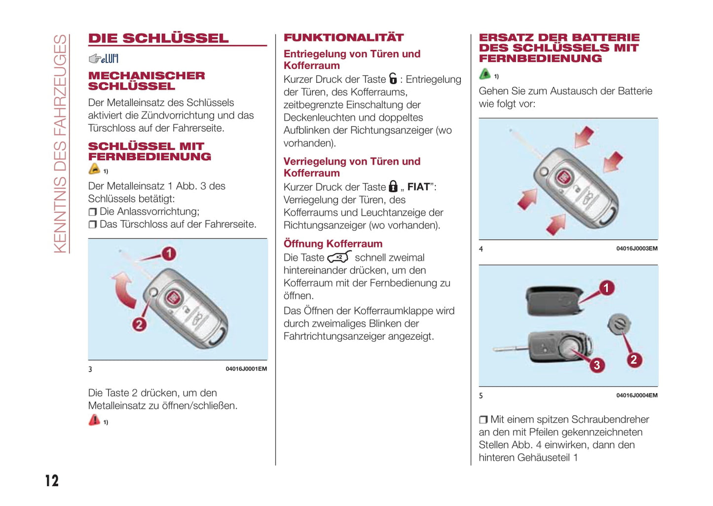 2017-2018 Fiat Tipo Gebruikershandleiding | Duits