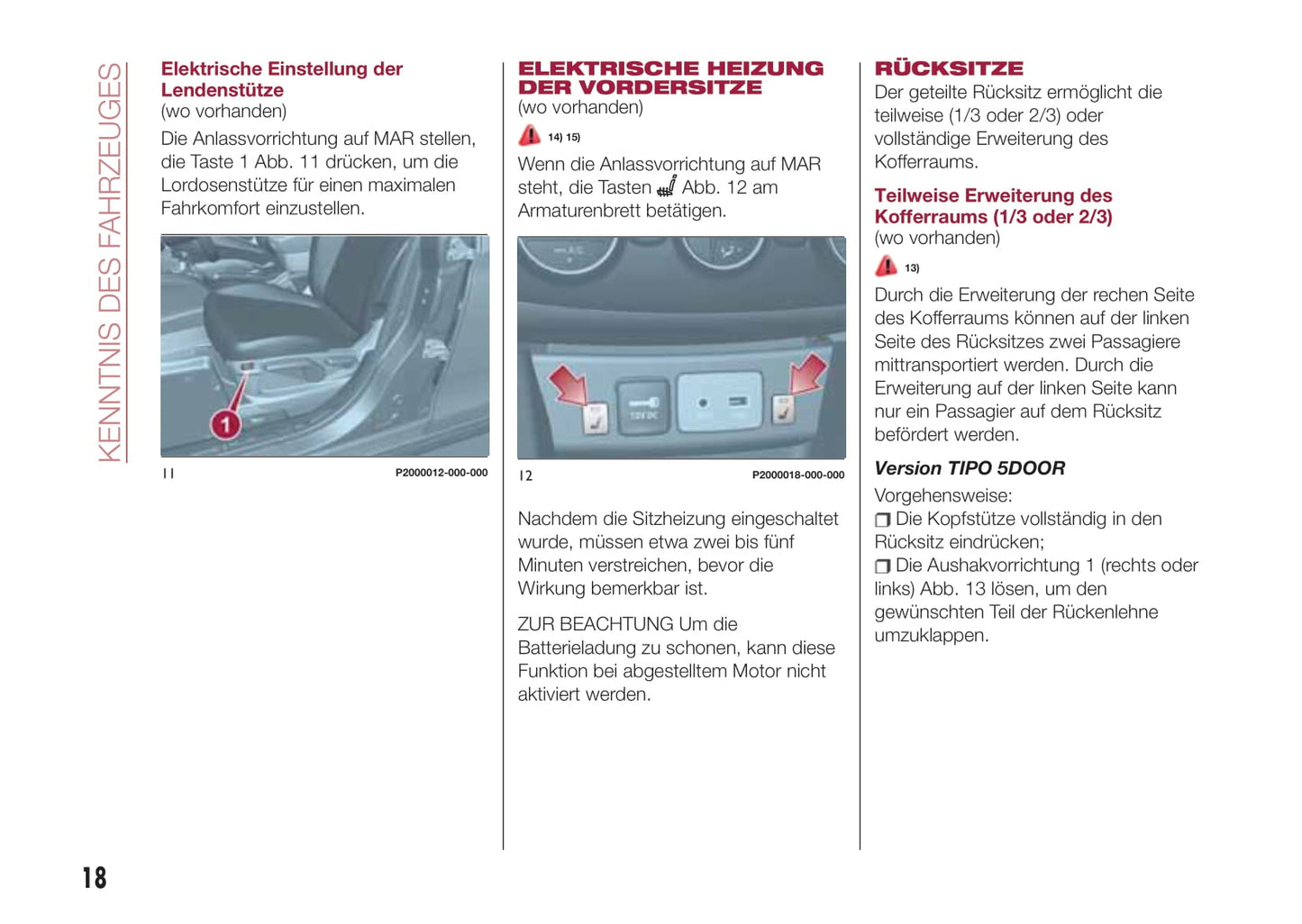 2017-2018 Fiat Tipo Gebruikershandleiding | Duits