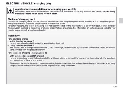 2018-2019 Renault Zoe Owner's Manual | English