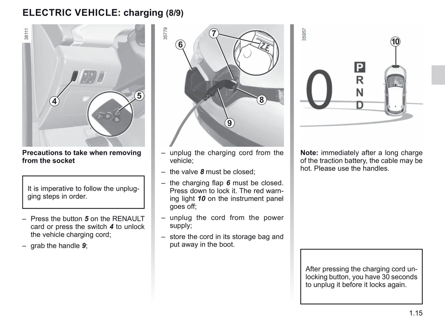 2018-2019 Renault Zoe Owner's Manual | English