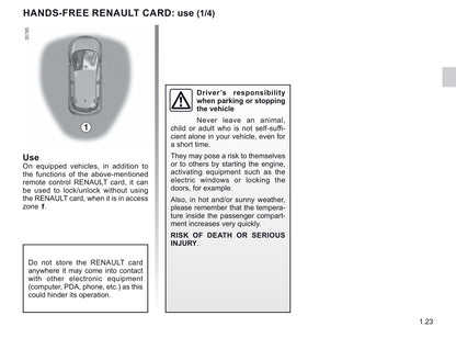 2018-2019 Renault Zoe Owner's Manual | English