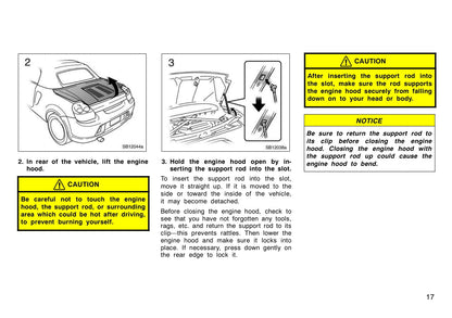 2005 Toyota MR2 Owner's Manual | English