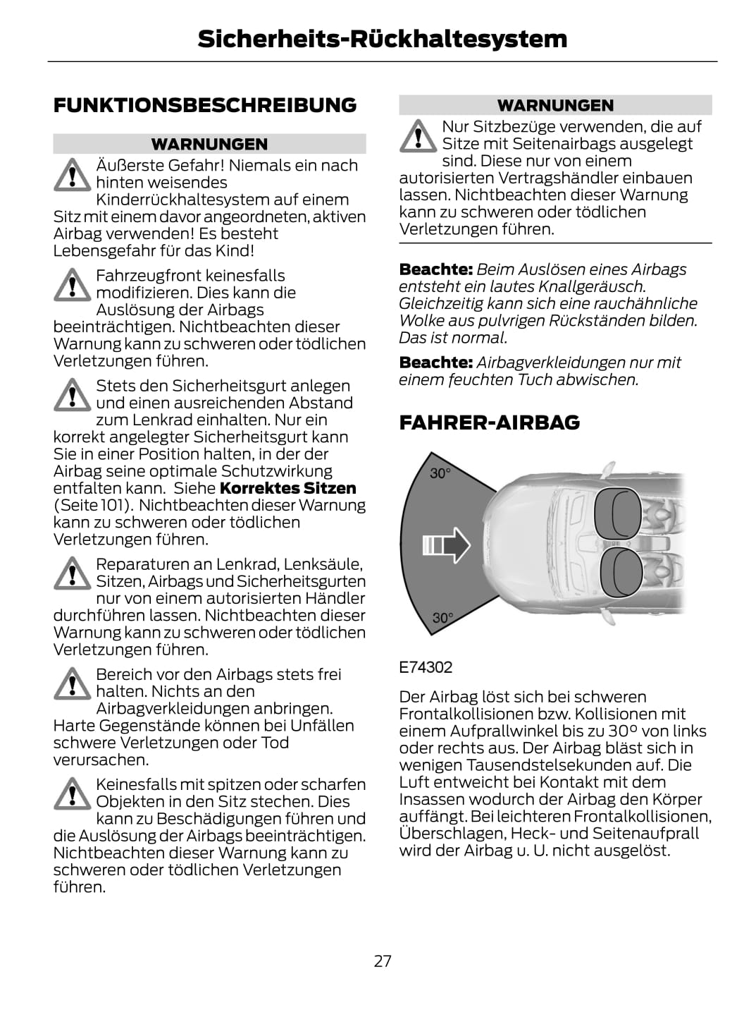 2012-2014 Ford Kuga Gebruikershandleiding | Duits