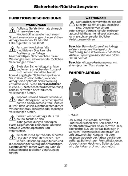 2012-2014 Ford Kuga Gebruikershandleiding | Duits