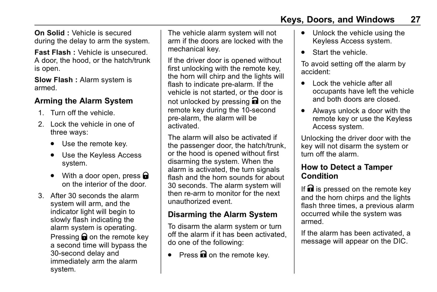 2020 Chevrolet Corvette Owner's Manual | English