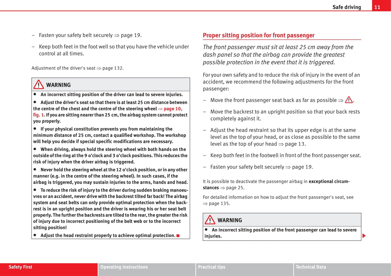 2009-2010 Seat Altea Owner's Manual | English