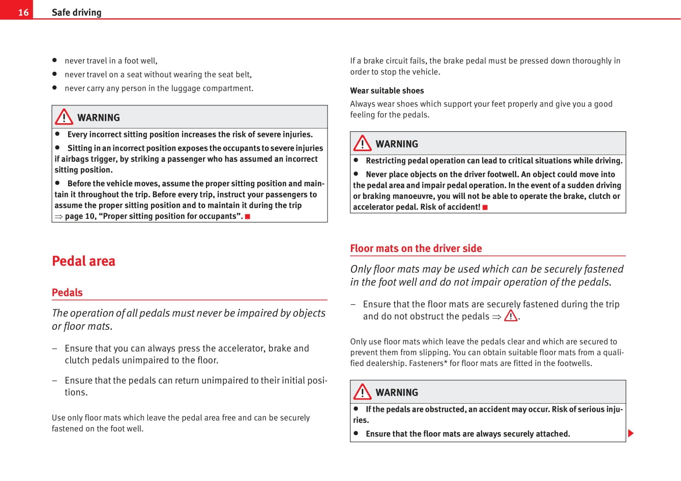 2009-2010 Seat Altea Owner's Manual | English