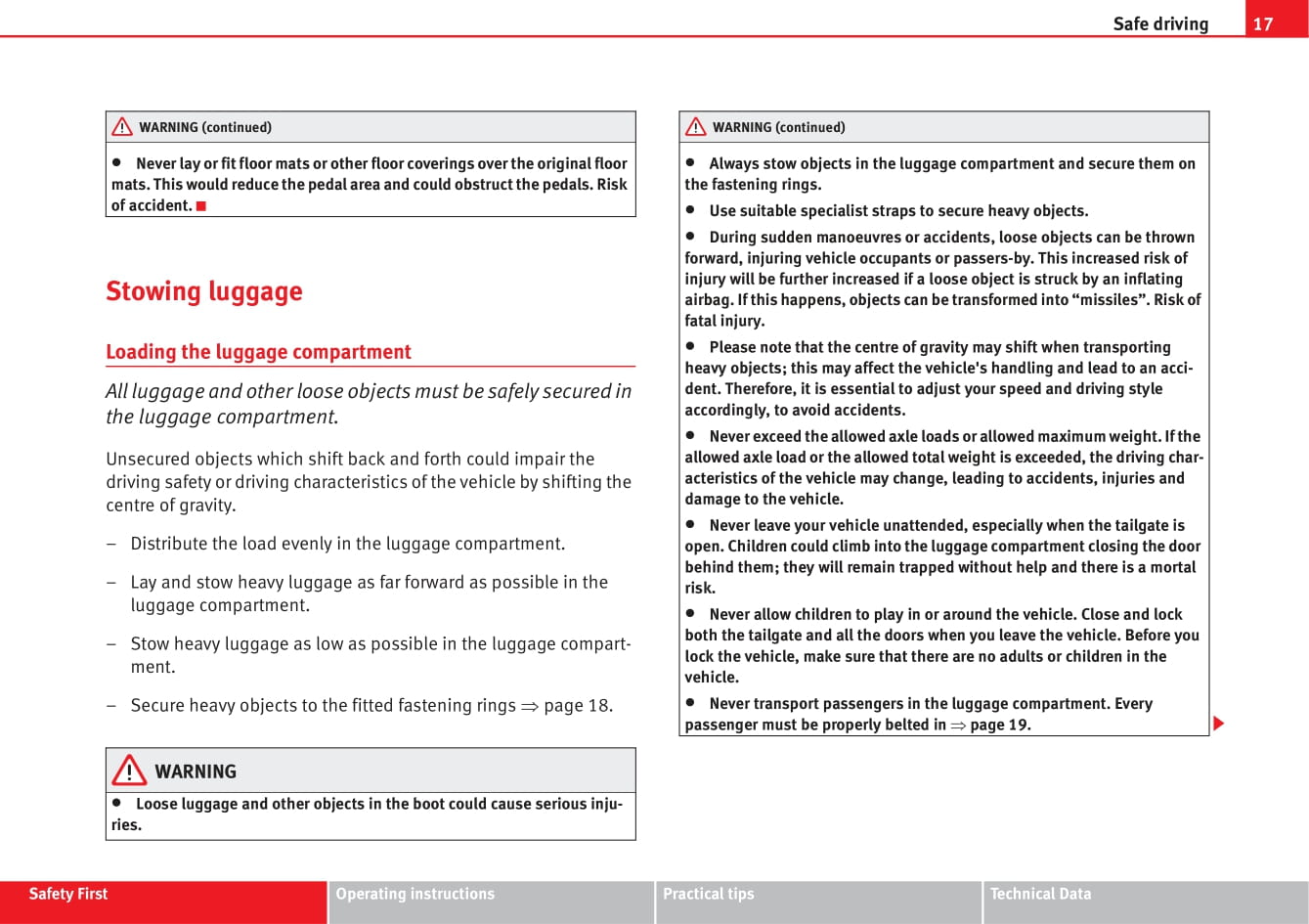 2009-2010 Seat Altea Owner's Manual | English