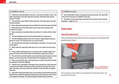 2009-2010 Seat Altea Owner's Manual | English