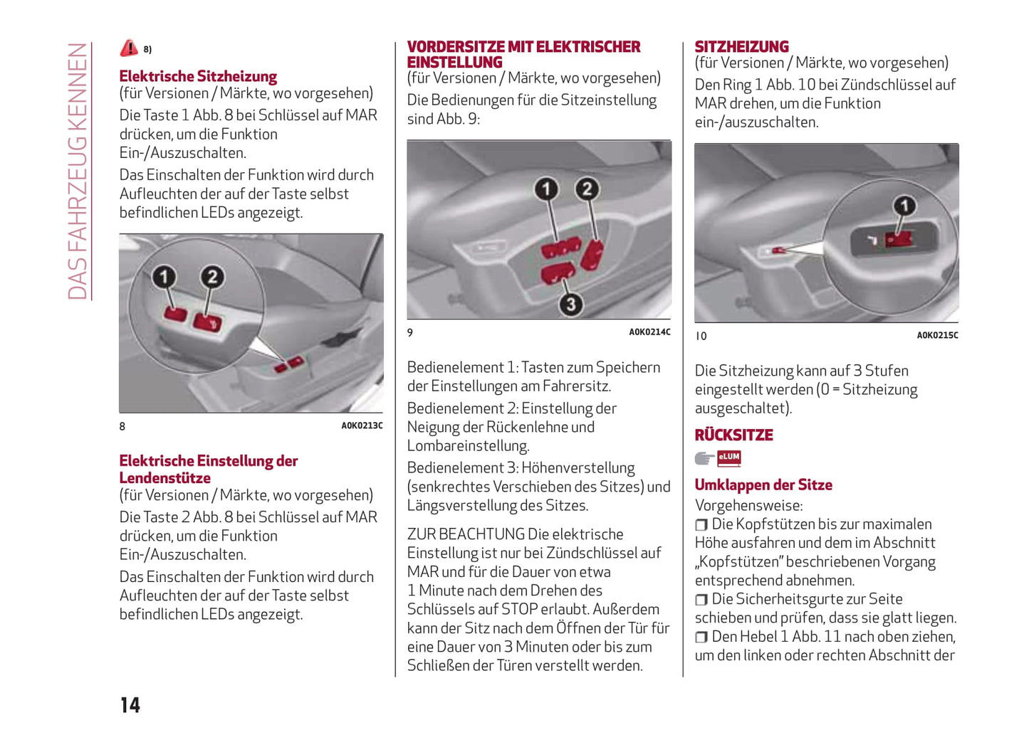 2014-2016 Alfa Romeo Giulietta Bedienungsanleitung | Deutsch