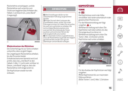 2014-2016 Alfa Romeo Giulietta Bedienungsanleitung | Deutsch