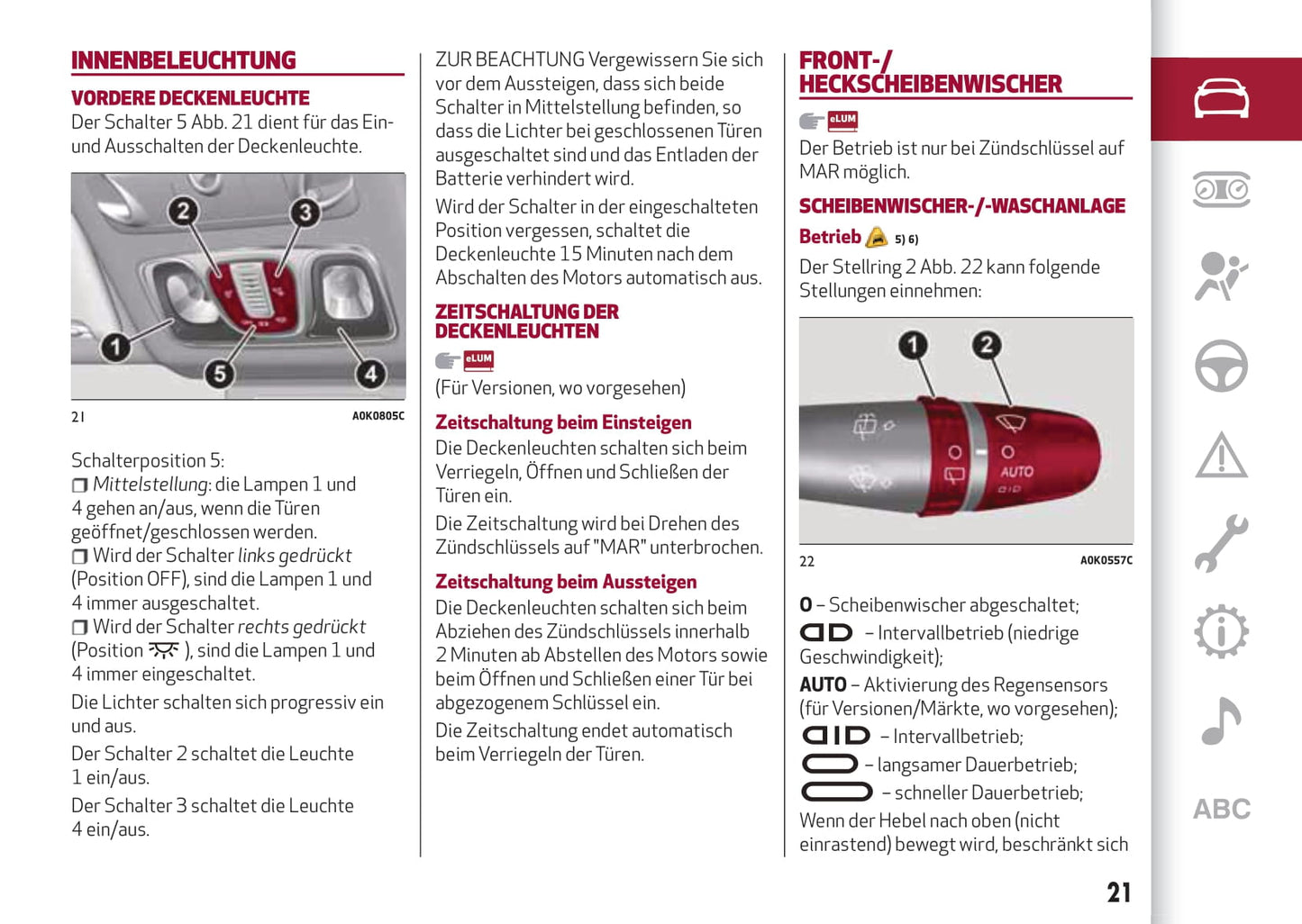 2014-2016 Alfa Romeo Giulietta Bedienungsanleitung | Deutsch