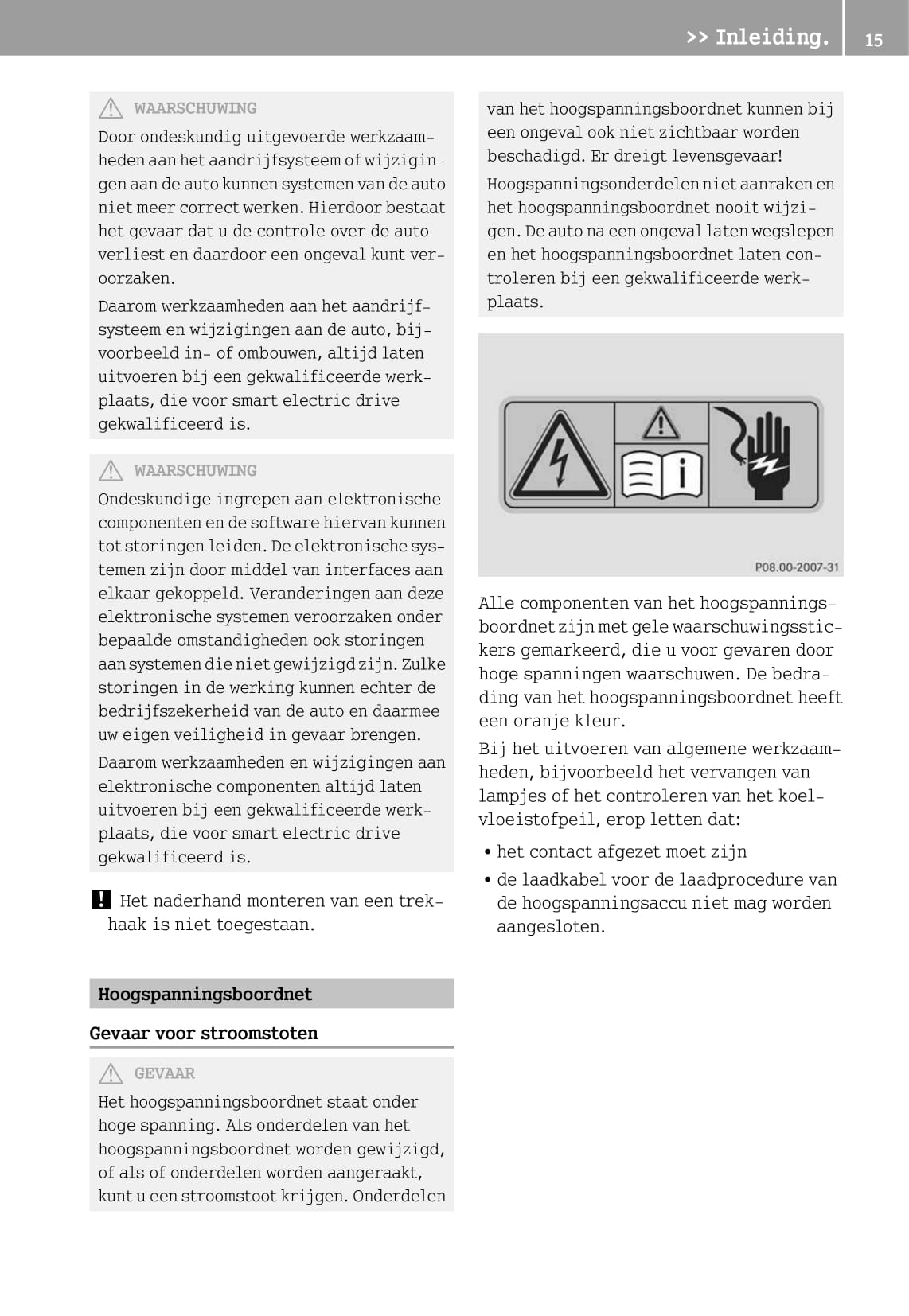 2012-2016 Smart Fortwo Bedienungsanleitung | Niederländisch