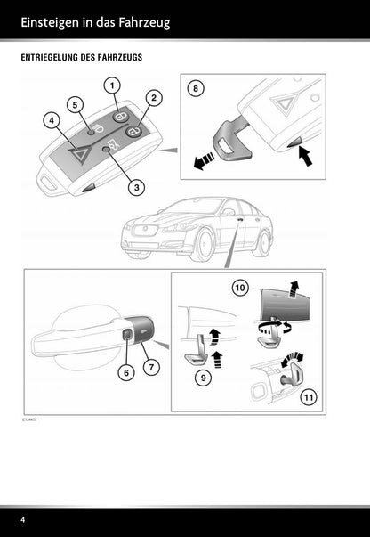 2008 Jaguar XF Owner's Manual | German