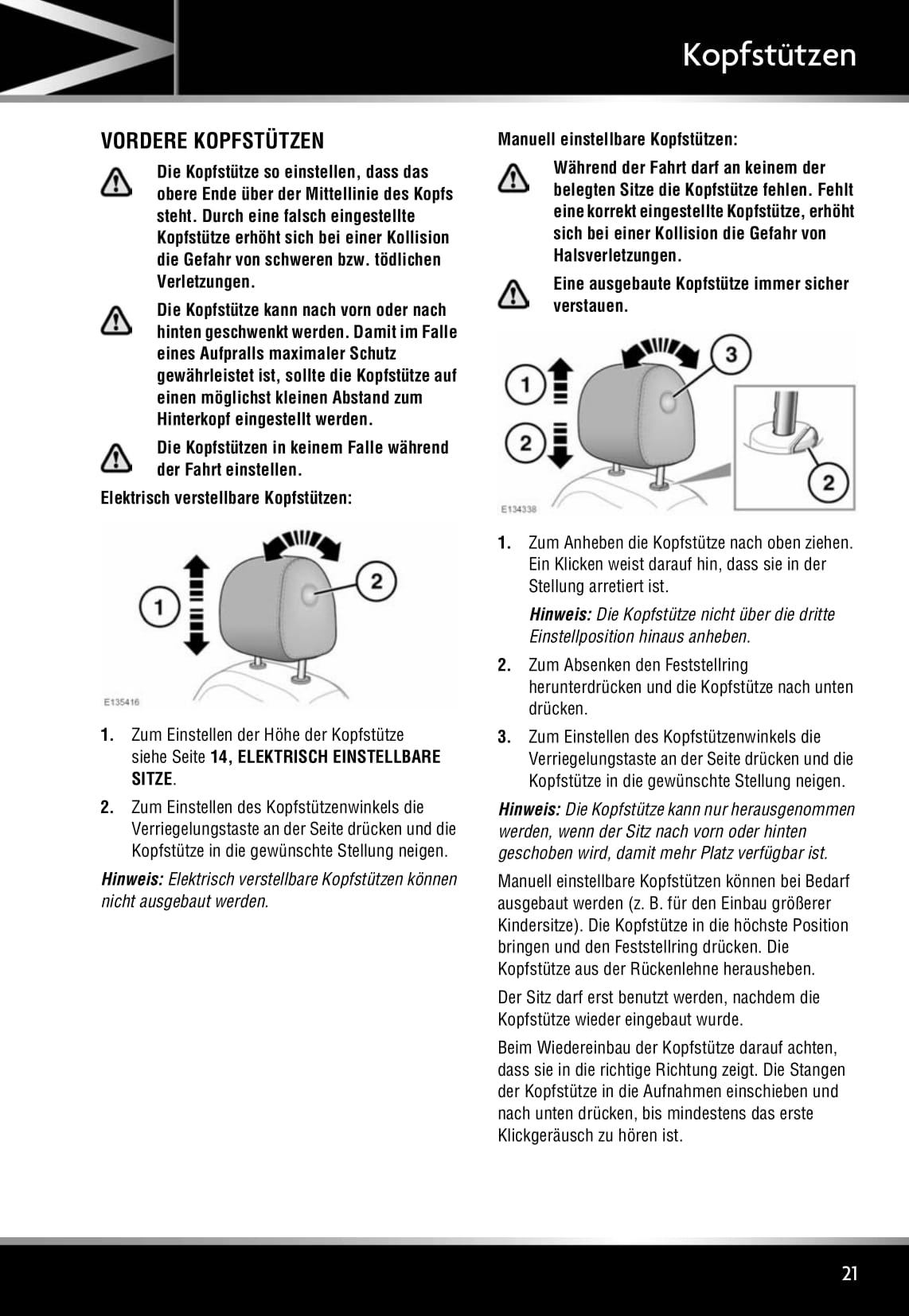 2008 Jaguar XF Owner's Manual | German