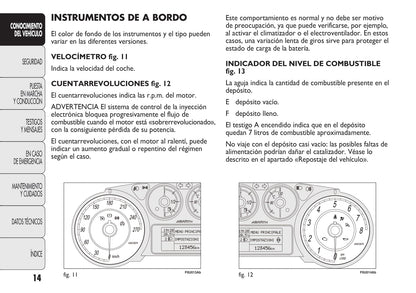 2010-2014 Abarth Punto Manuel du propriétaire | Espagnol