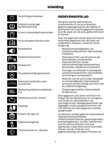 2014-2015 Ford Tourneo Courier/Transit Courier Owner's Manual | Dutch