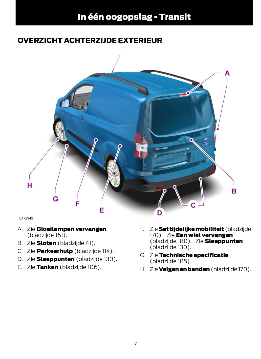 2014-2015 Ford Tourneo Courier/Transit Courier Owner's Manual | Dutch