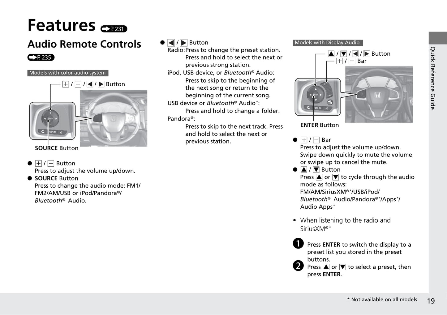 2018 Honda CR-V Owner's Manual | English