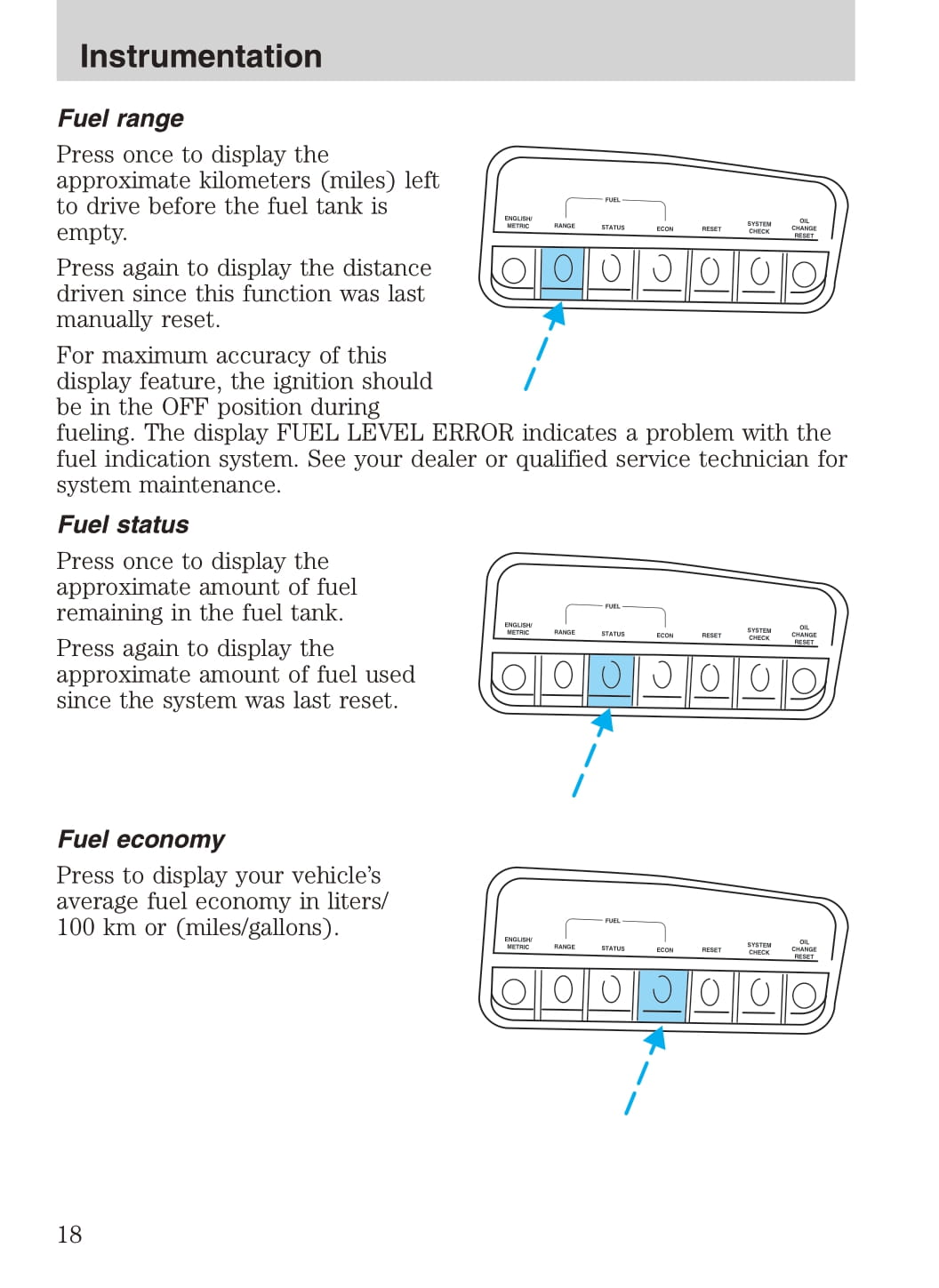 2001 Ford Explorer Gebruikershandleiding | Engels