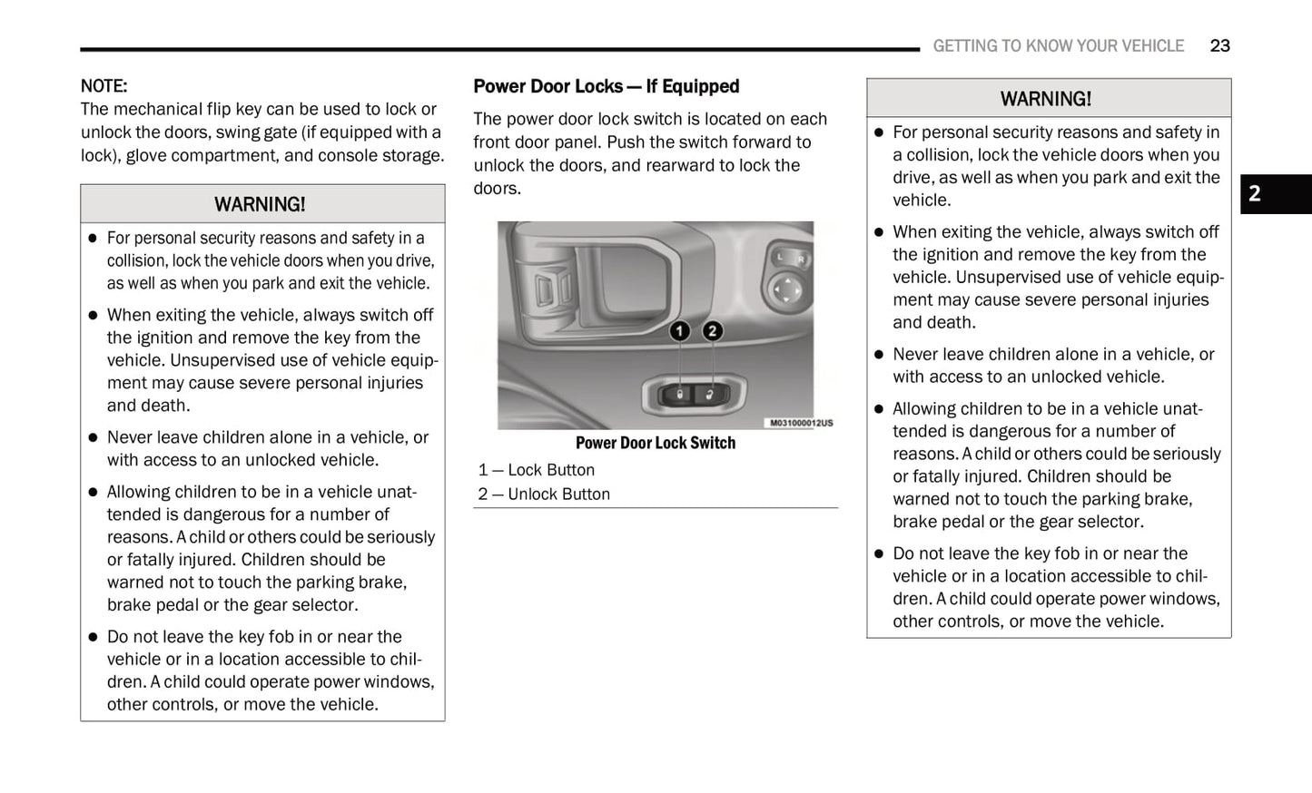 2020 Jeep Wrangler Owner's Manual | English