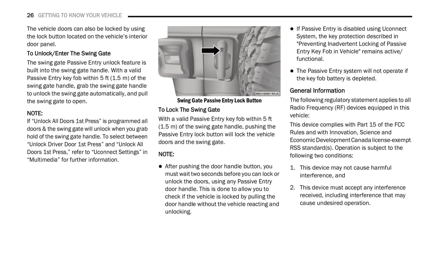 2020 Jeep Wrangler Owner's Manual | English