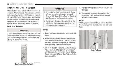 2020 Jeep Wrangler Owner's Manual | English