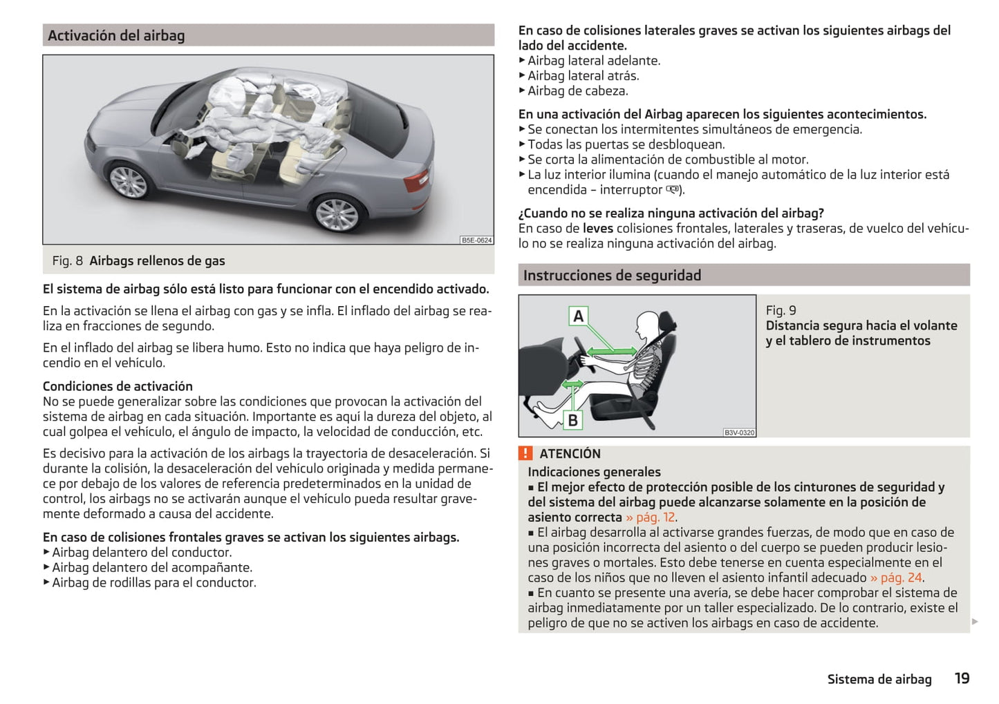 2016-2017 Skoda Octavia Gebruikershandleiding | Spaans