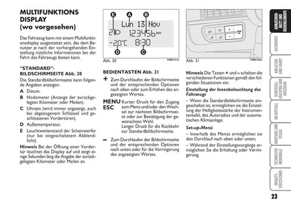 2007-2008 Fiat Punto/Grande Punto Owner's Manual | German