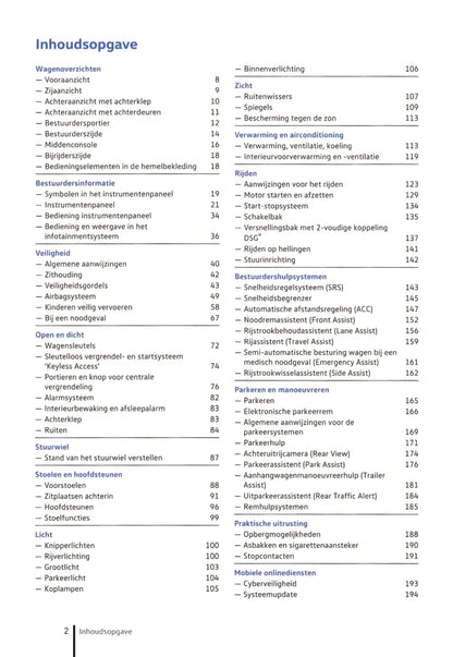 2020-2023 Volkswagen Caddy Owner's Manual | Dutch