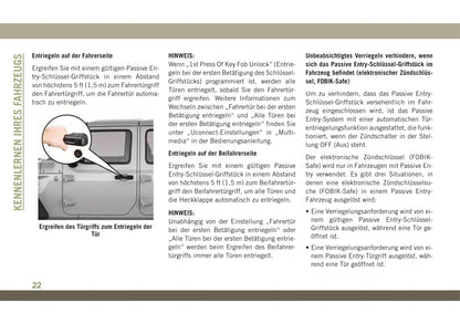 2018-2019 Jeep Wrangler Owner's Manual | German