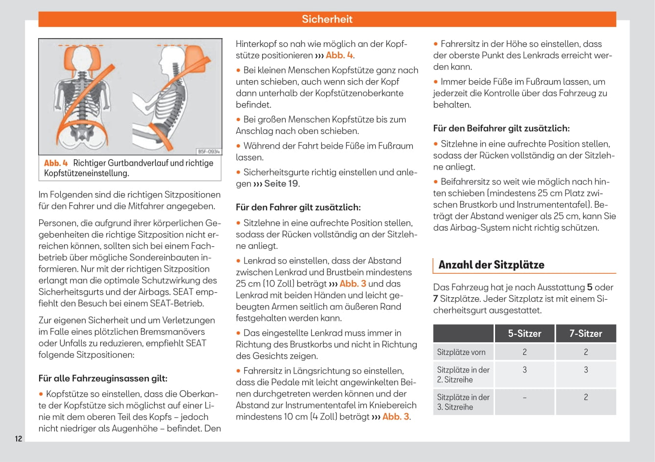 2019-2020 Seat Alhambra Owner's Manual | German