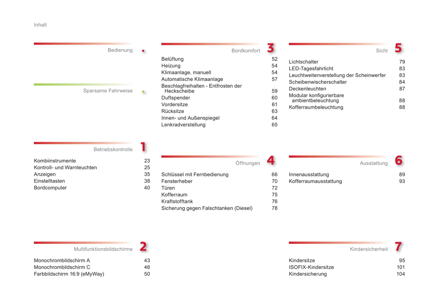 2013-2014 Citroën C3 Gebruikershandleiding | Duits