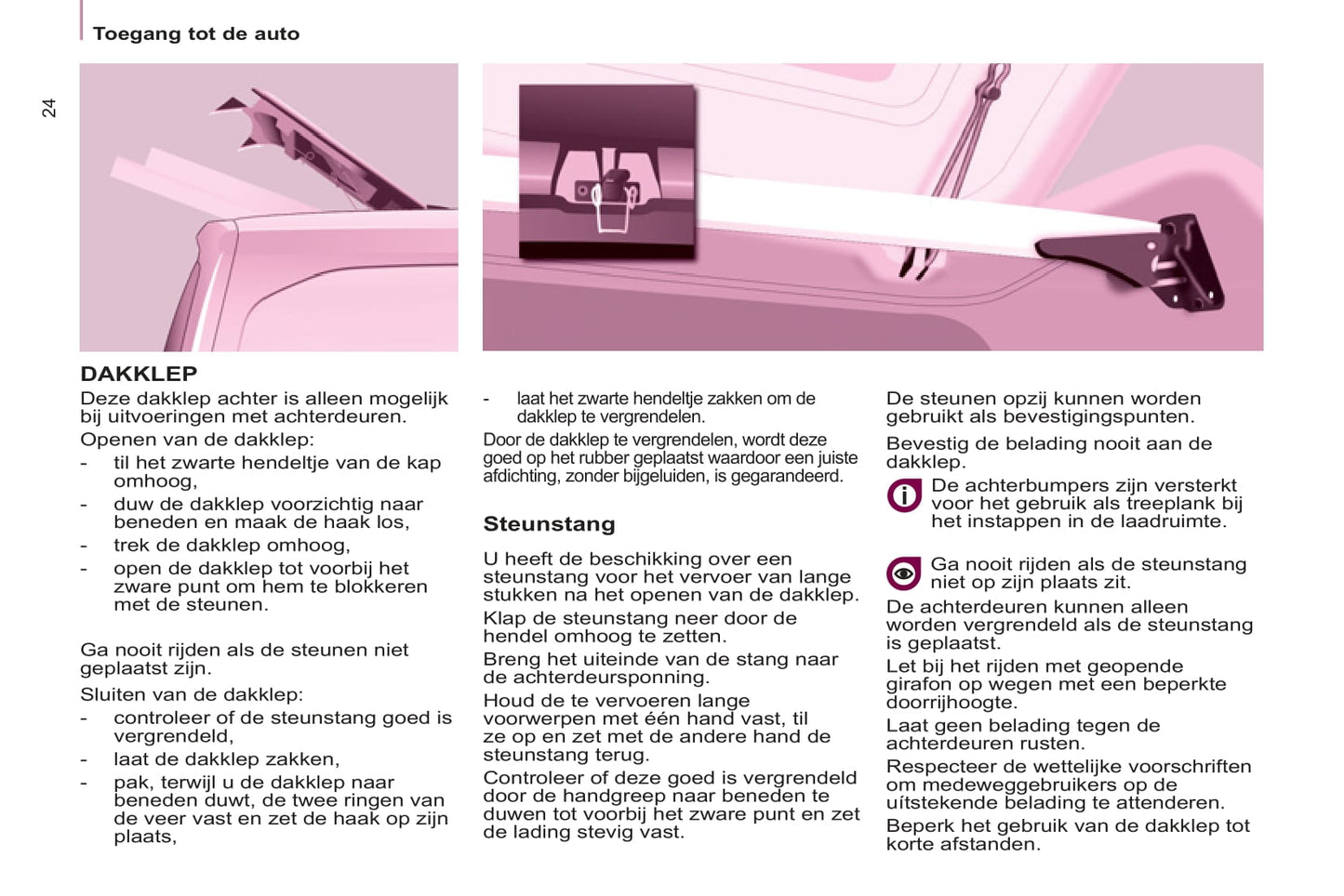 2012-2015 Peugeot Partner/Partner Electric Gebruikershandleiding | Nederlands