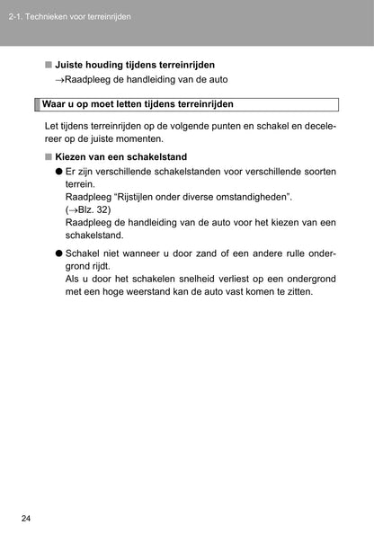 2011-2012 Toyota Land Cruiser Owner's Manual | Dutch