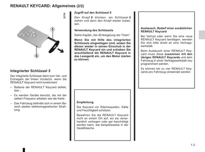 2015-2016 Renault Mégane Owner's Manual | German