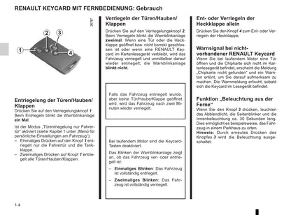 2015-2016 Renault Mégane Owner's Manual | German