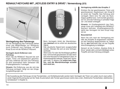 2015-2016 Renault Mégane Owner's Manual | German