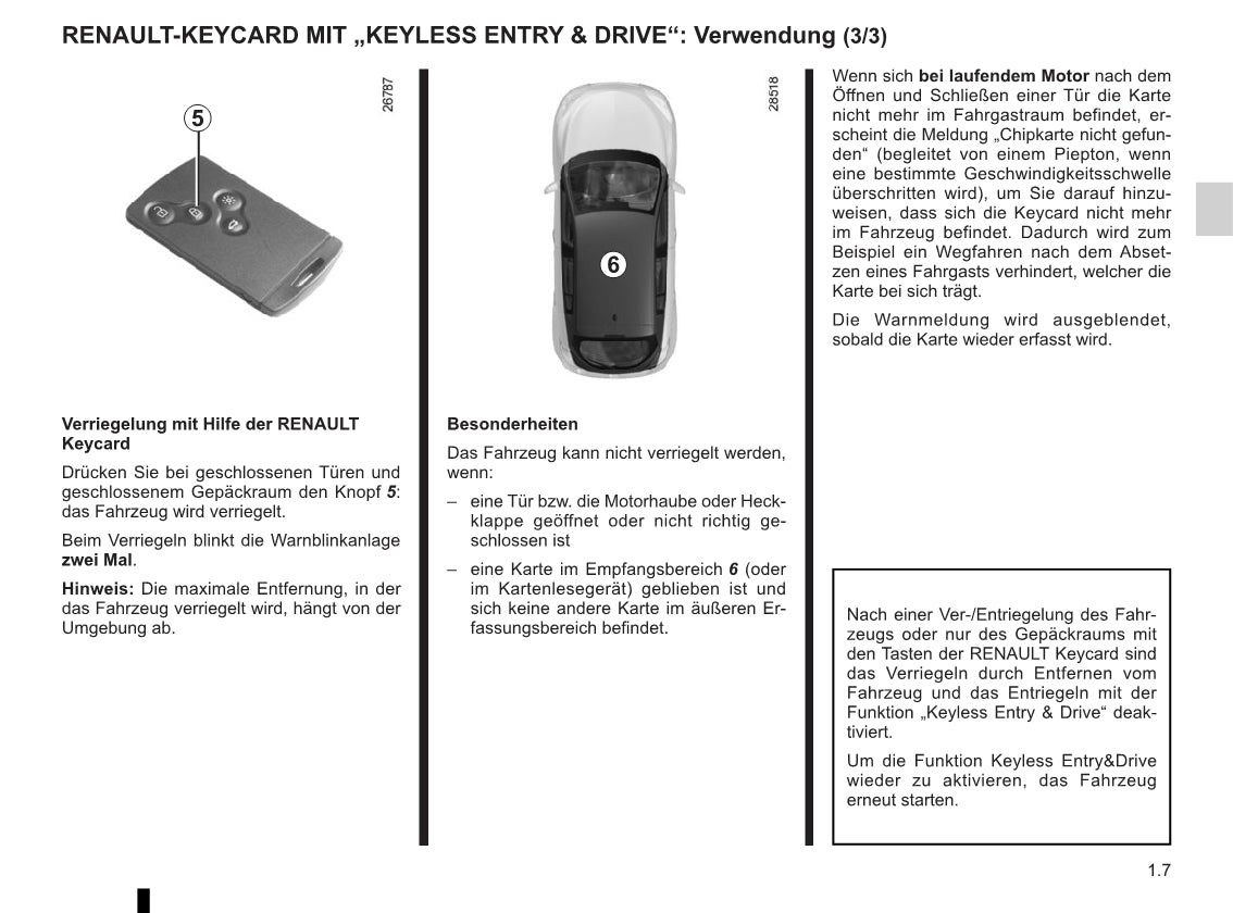 2015-2016 Renault Mégane Owner's Manual | German