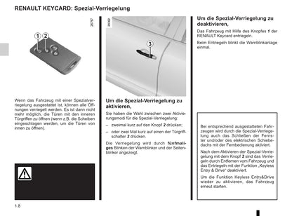 2015-2016 Renault Mégane Owner's Manual | German