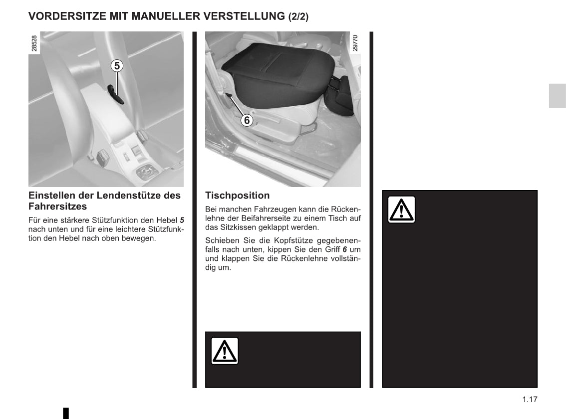 2015-2016 Renault Mégane Owner's Manual | German