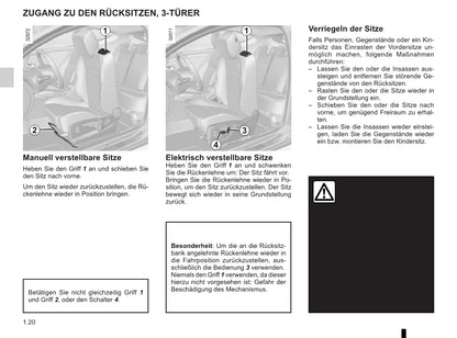 2015-2016 Renault Mégane Owner's Manual | German