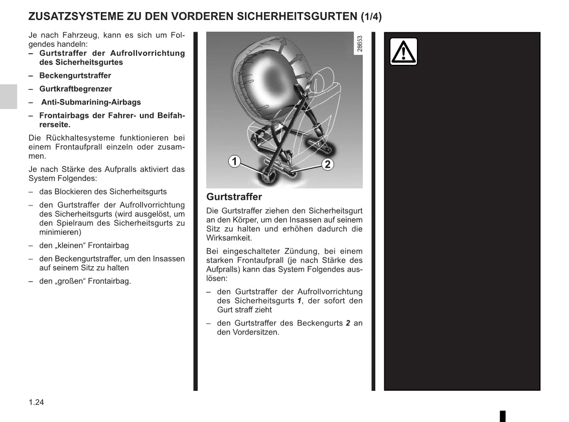 2015-2016 Renault Mégane Owner's Manual | German